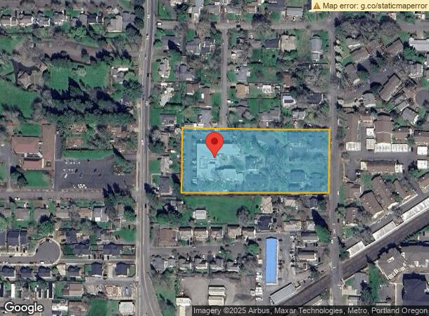  1103 N Meridian St, Newberg, OR Parcel Map