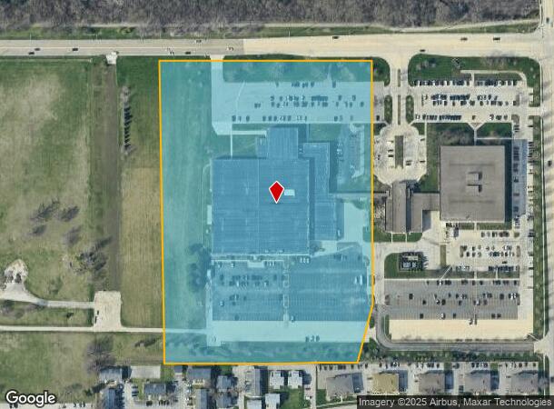  1711 General Electric Rd, Bloomington, IL Parcel Map