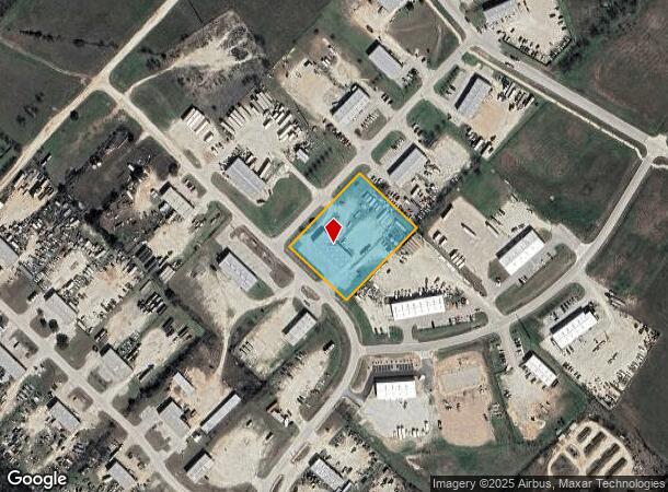 1724 Gooseneck Dr, Bryan, TX Parcel Map