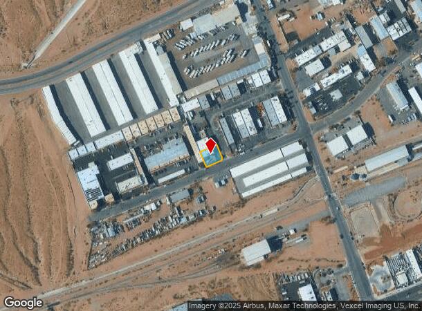 1642 Carse Dr, Boulder City, NV Parcel Map