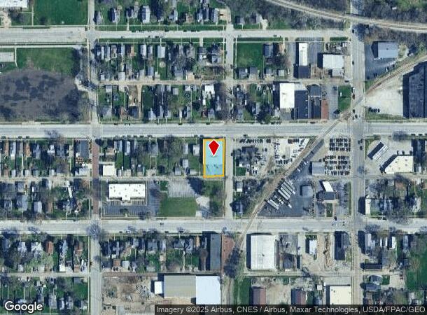 1803 W 4Th St, Davenport, IA Parcel Map