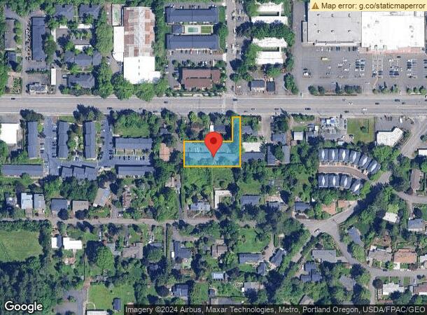  5636 Sw Beaverton Hillsdale Hwy, Portland, OR Parcel Map