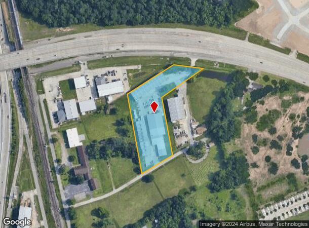  1719 Meyer Rd, Houston, TX Parcel Map