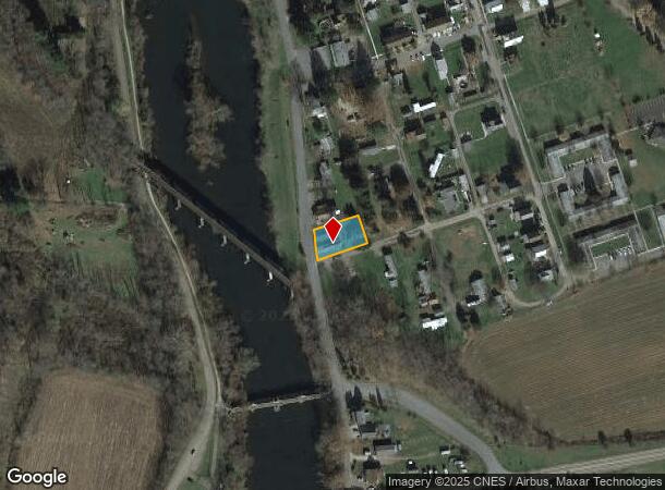  629 River Rd, Confluence, PA Parcel Map