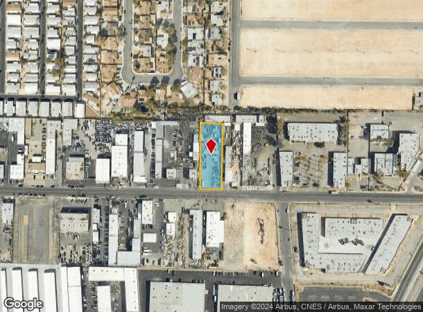  3020 Meade Ave, Las Vegas, NV Parcel Map