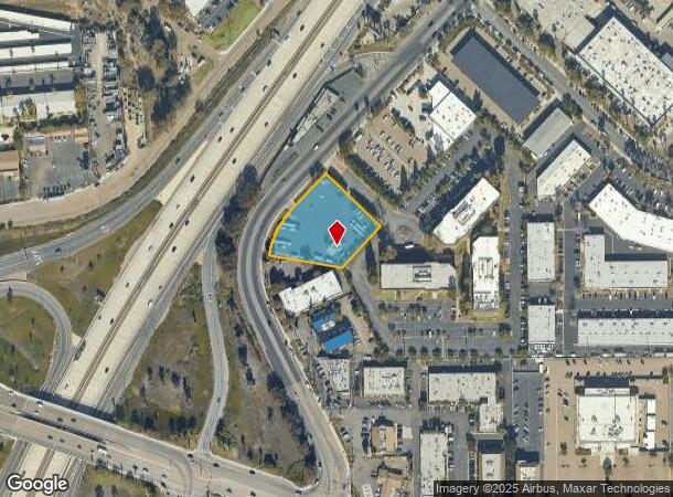  5463 Kearny Villa Rd, San Diego, CA Parcel Map