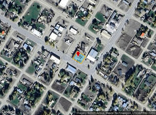 621 Freeman Ave, Encampment, WY Parcel Map