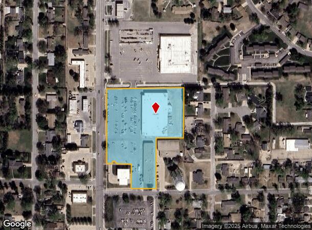 1320 N Main St, Mcpherson, KS Parcel Map