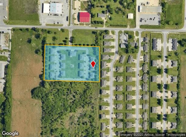  1907 E Emma Ave, Springdale, AR Parcel Map