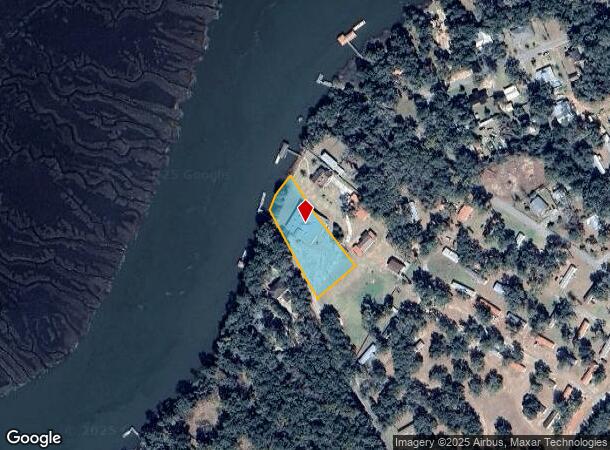 1236 Buccaneer Club Rd Ne, Townsend, GA Parcel Map