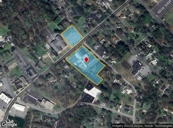  390 N Main St, Mocksville, NC Parcel Map