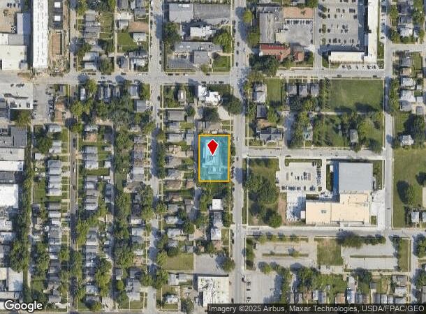 1502 S 10Th St, Omaha, NE Parcel Map