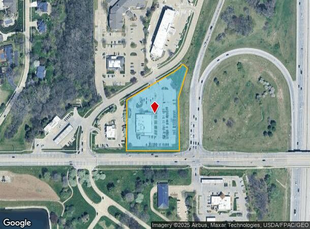 11701 University Ave, Clive, IA Parcel Map