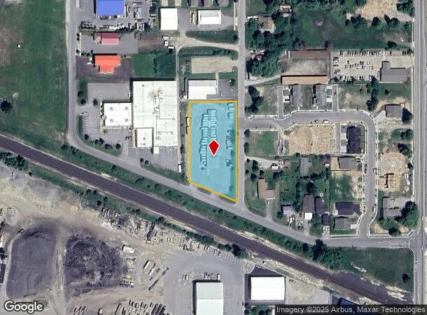  910 Ebbett Way, Sandpoint, ID Parcel Map