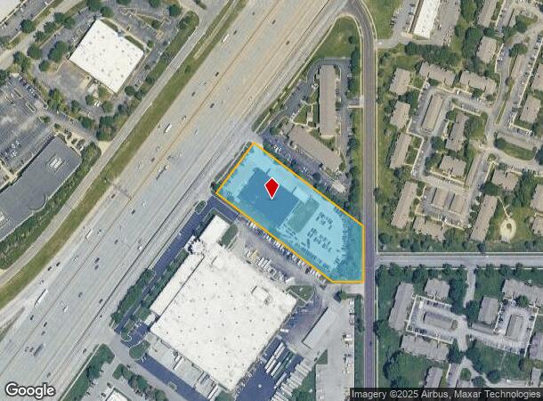  8035 Lenexa Dr, Overland Park, KS Parcel Map