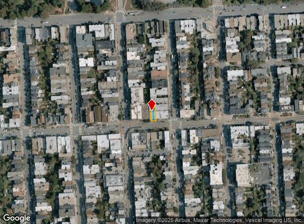  724 Irving St, San Francisco, CA Parcel Map