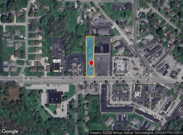 100 W Mckinley Way, Youngstown, OH Parcel Map