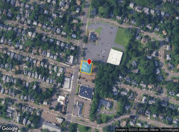  1671 Whitney Ave, Hamden, CT Parcel Map