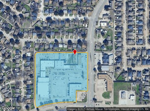 5201 S Colony Blvd, The Colony, TX Parcel Map
