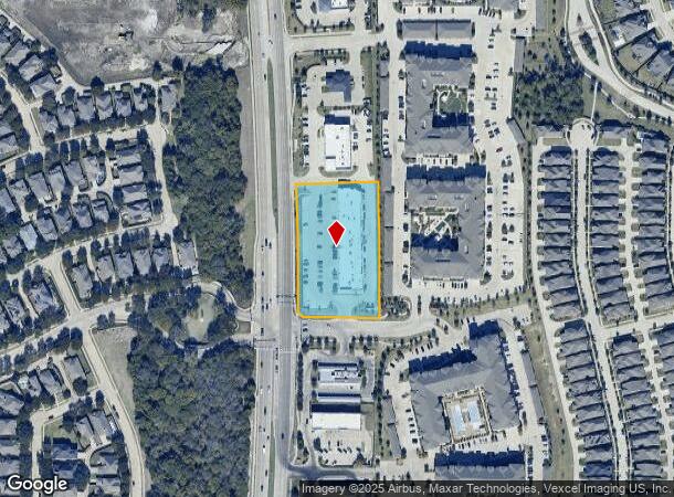  7001 S Custer Rd, Mckinney, TX Parcel Map