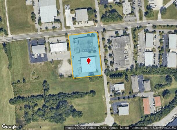  4143 Weaver Ct S, Hilliard, OH Parcel Map