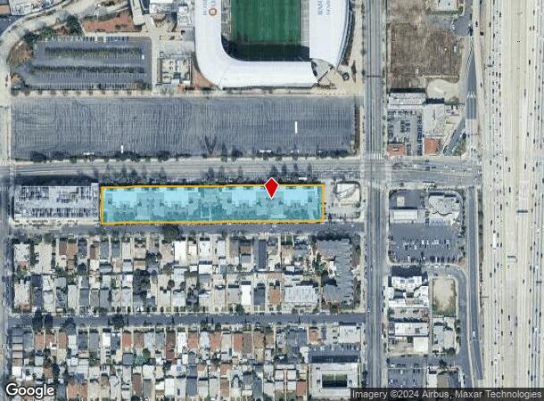  601 W 40Th Pl, Los Angeles, CA Parcel Map