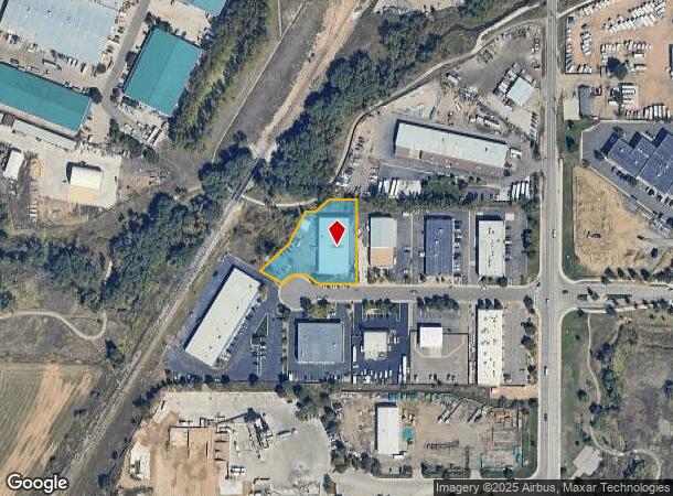 1214 Commerce Ct, Lafayette, CO Parcel Map