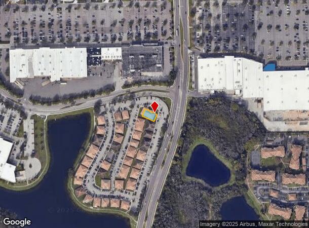 1035 Professional Park Dr, Brandon, FL Parcel Map