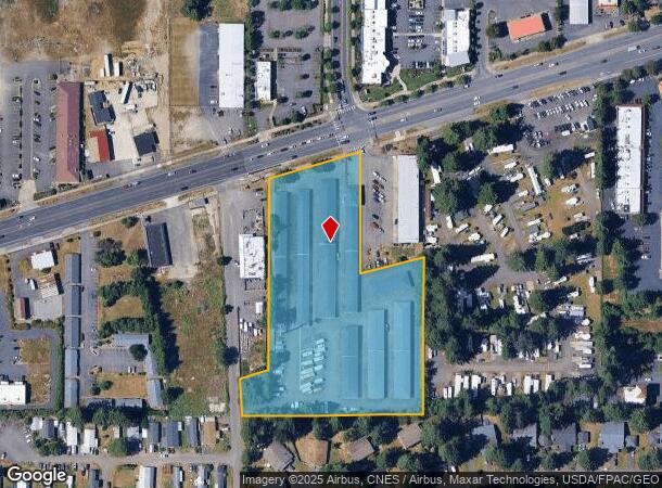  8033 Martin Way E, Lacey, WA Parcel Map