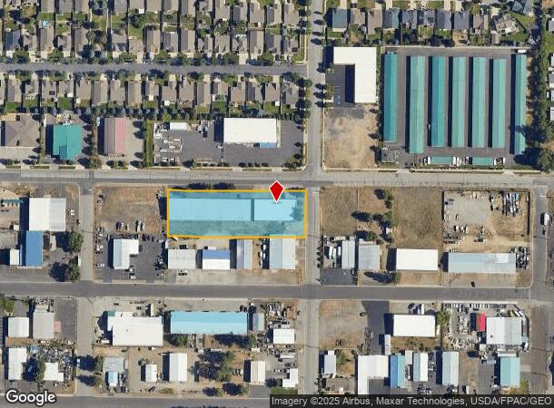  1624 E Lyons Ave, Spokane, WA Parcel Map