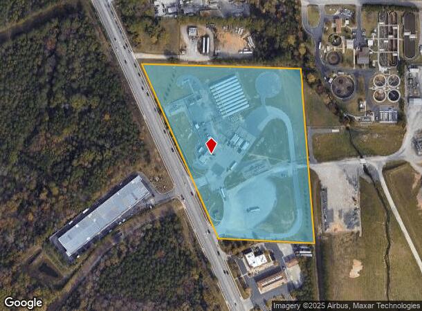 1521 E Williams St, Apex, NC Parcel Map