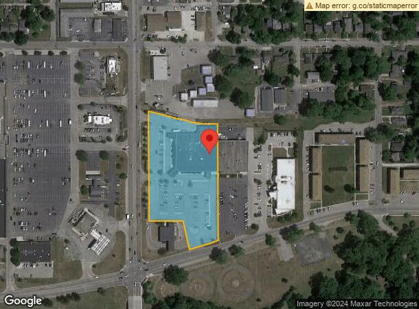  2700 W White River Blvd, Muncie, IN Parcel Map