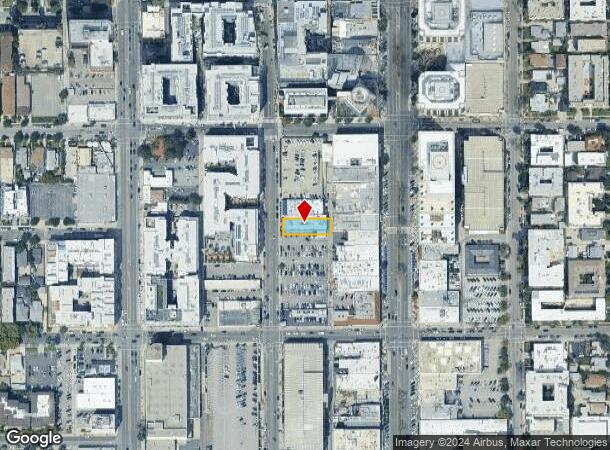  324 N Orange St, Glendale, CA Parcel Map