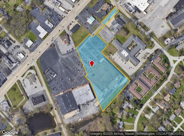 1585 Mentor Ave, Painesville, OH Parcel Map