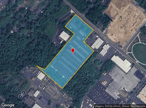  390 N Broad St, Doylestown, PA Parcel Map