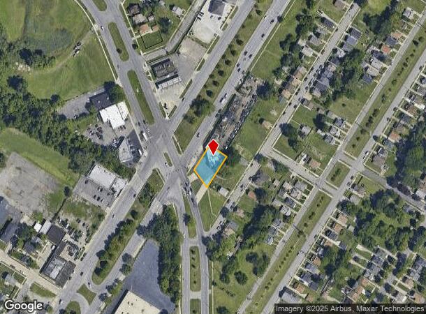  3511 S Fort St, Detroit, MI Parcel Map