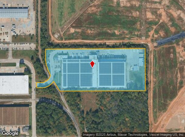 7080 Express Ln, Houston, TX Parcel Map