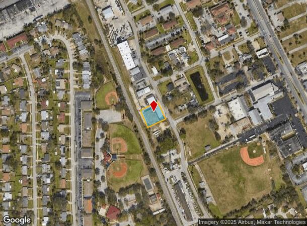 1740 S Segrave St, South Daytona, FL Parcel Map