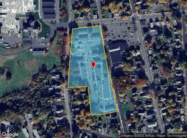  1 Elm Ter, Greenfield, MA Parcel Map