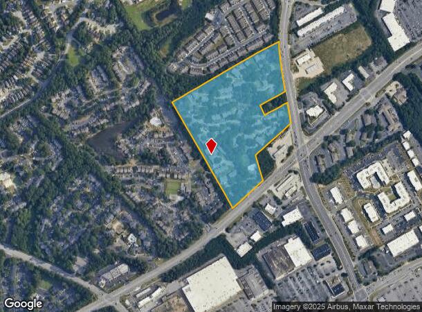  4201 Pleasant Lake Village Ln, Duluth, GA Parcel Map