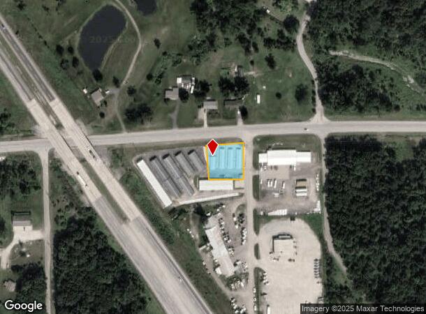  1141 E State Road 120, Fremont, IN Parcel Map