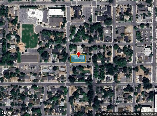  510 W Fourth St, Carson City, NV Parcel Map