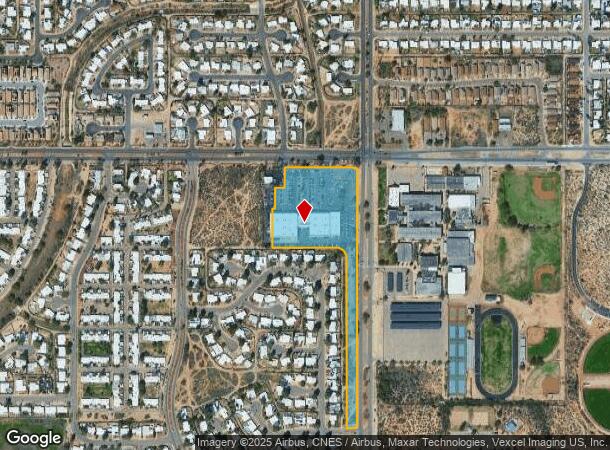 3860 S Pantano Rd, Tucson, AZ Parcel Map