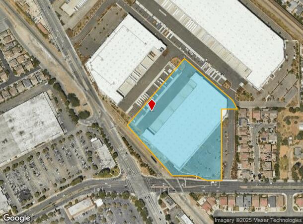  100 Halcyon Dr, San Leandro, CA Parcel Map