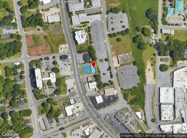  1021 S Main St, High Point, NC Parcel Map