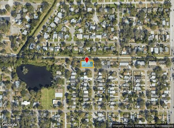  5945 Fairfield Ave S, Saint Petersburg, FL Parcel Map