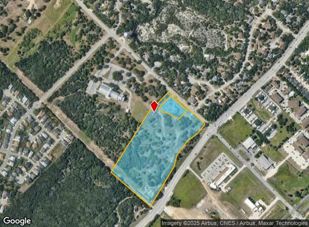 125 W Mccarty Ln, San Marcos, TX Parcel Map