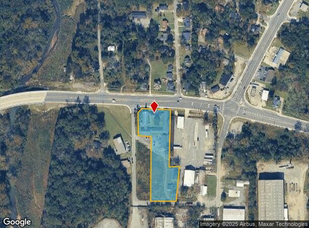  1825 Jeffersonville Rd, Macon, GA Parcel Map