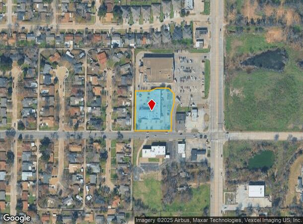  724 E Marshall Dr, Grand Prairie, TX Parcel Map