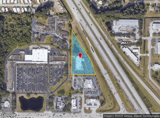 1175 Malabar Rd Ne, Palm Bay, FL Parcel Map